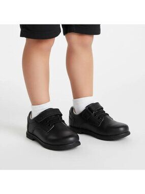 Pediped Kids Boys Toddler Black FLEX Fit System Storm Athletic Sneaker Size 24